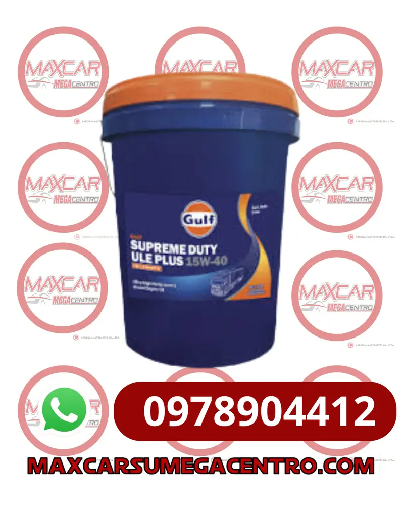 L.15W40 GULF SUPREME DUTY ULE CANECA 5GALONES PLUS CK4