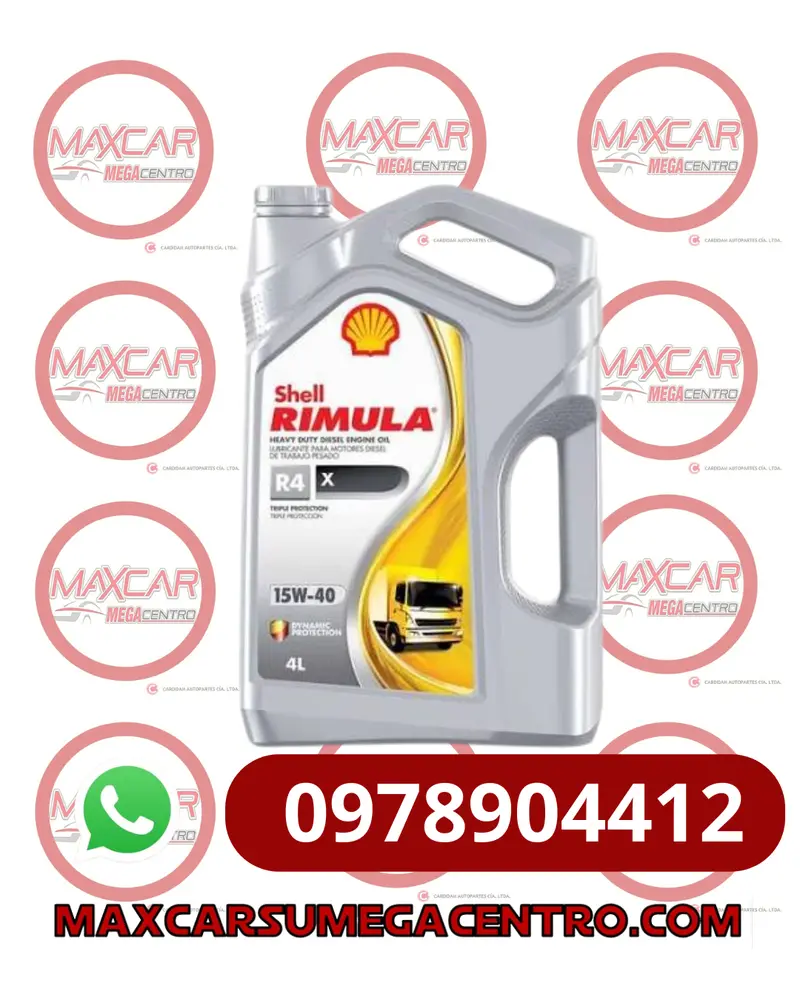 L.15W40 SHELL RIMULA GALON R4X CI4 4L