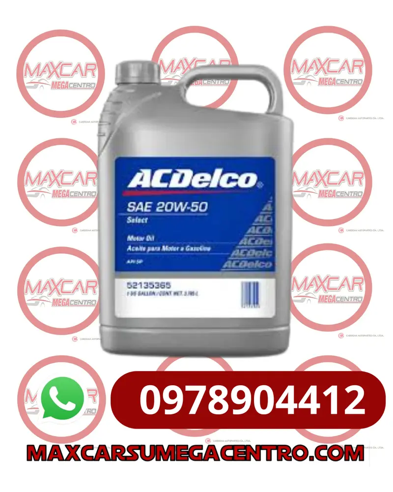 L.20W50 ACDELCO GALON 20W50 SP SEMISINTETICO