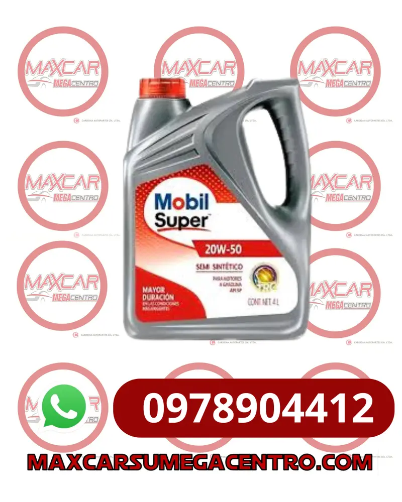 L.20W50 MOBIL SUPER GALON SYNTHETIC BLEND