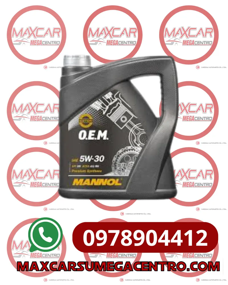 L.5W30 MANNOL GALON FORD VOLVO O.E.M 5LT 7707