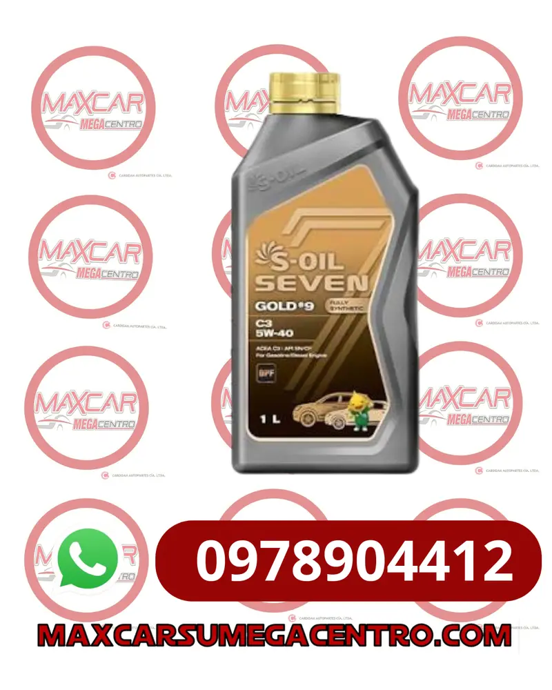 L.5W40 S-OIL GOLD 9 C3 1/4
