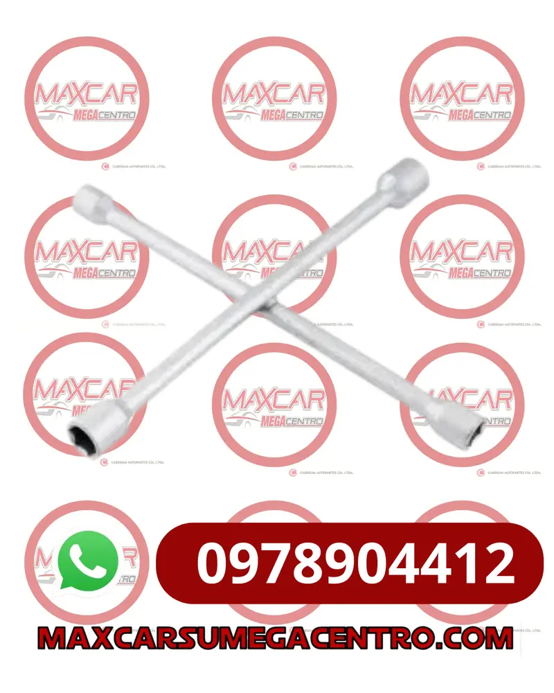 LL.CRZ LLAVE RUEDA CRUZ STEELTOLLS 17x19x21x23 2159
