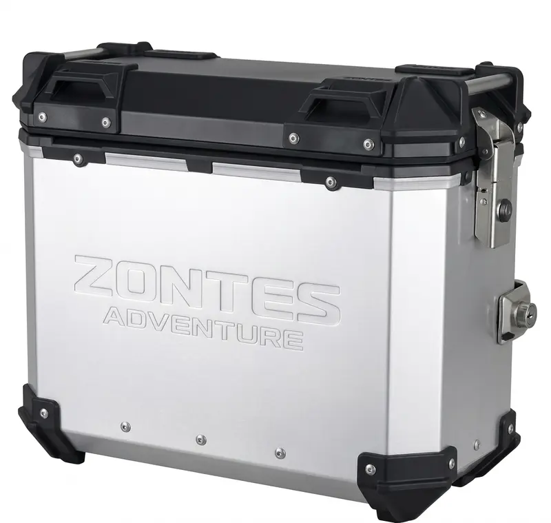 MALETA IZQ. ALUMINIO.35L SILVER