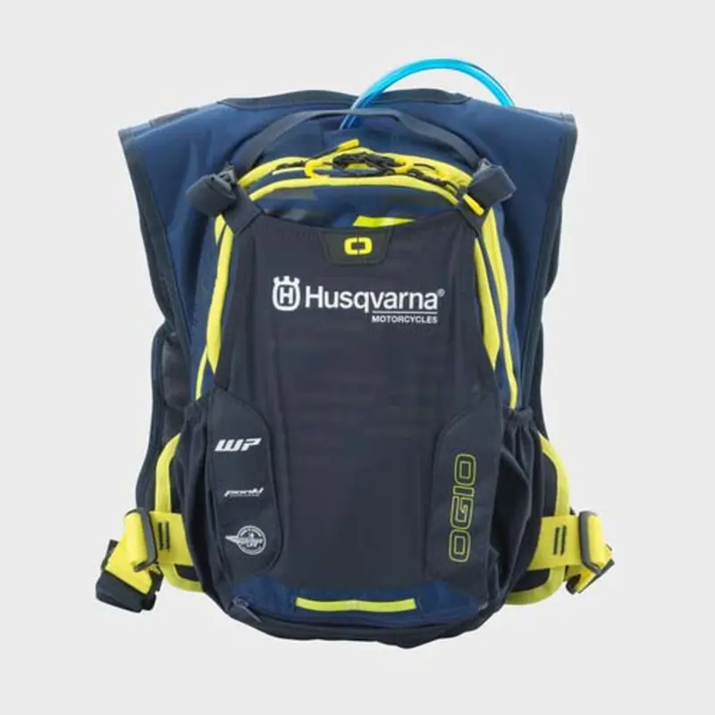 Mochila de Hidratación 2 Litros Team Husqvarna Azul