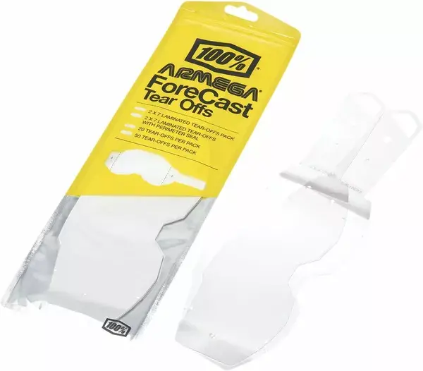 Pack 50 Unidades Tear-Offs Gafas Armega Forecast 100% .