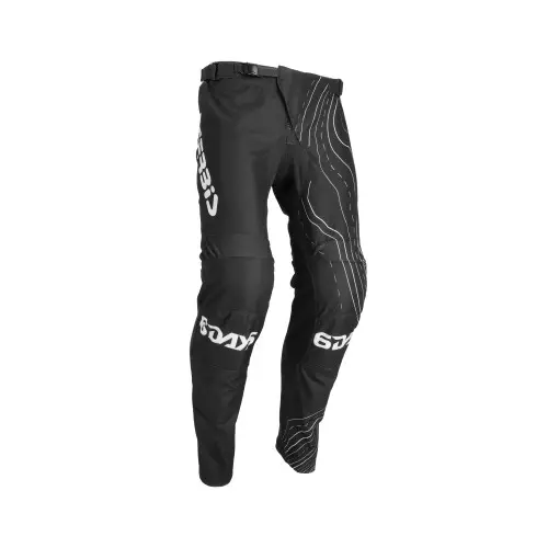 Pantalón Mx lineal 6 Days Negro Acerbis .