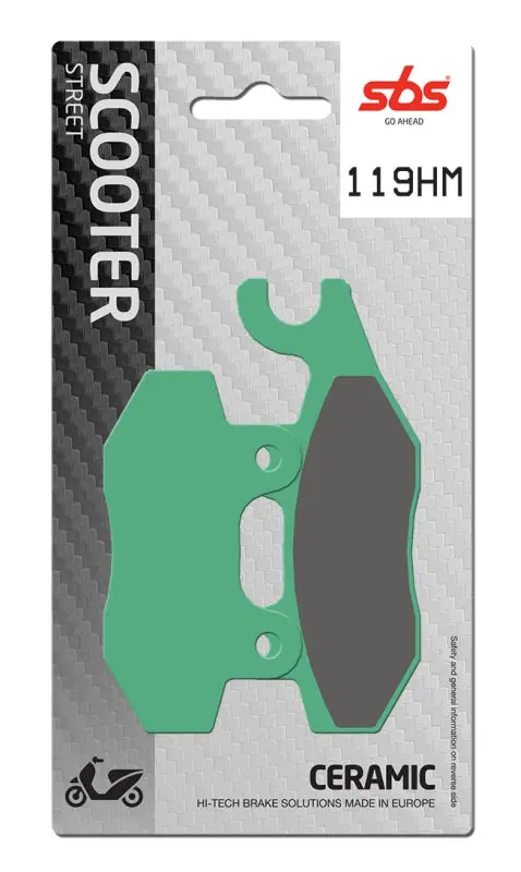 PASTILLA DE FRENO SBS P119-HM