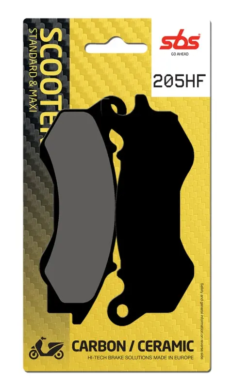 PASTILLA DE FRENO SBS P205-HF