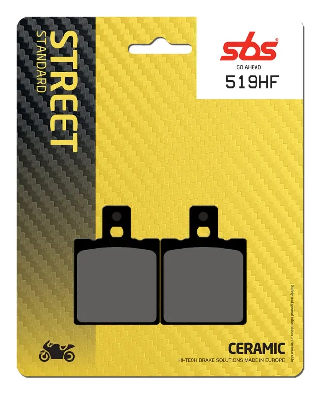 PASTILLA DE FRENO SBS P519-HF