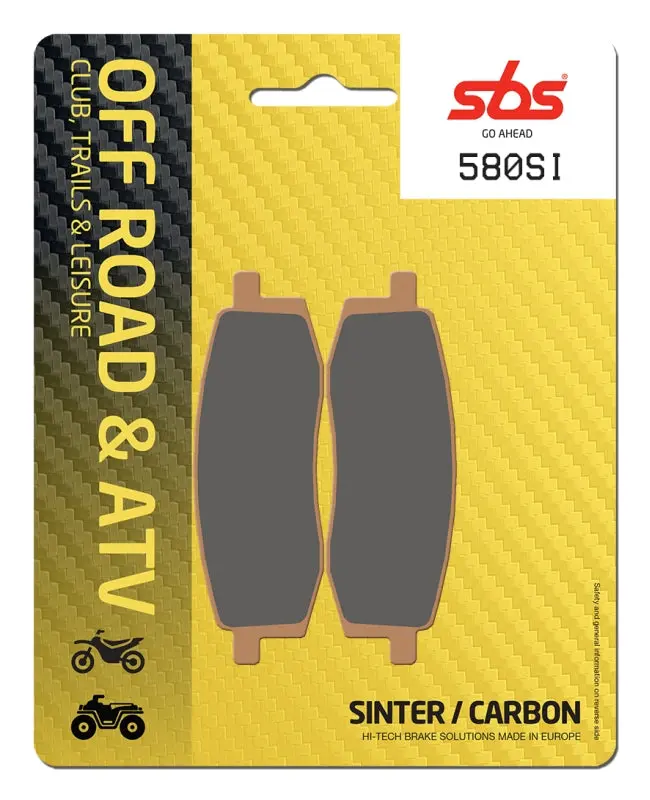 PASTILLA DE FRENO SBS P580-SI