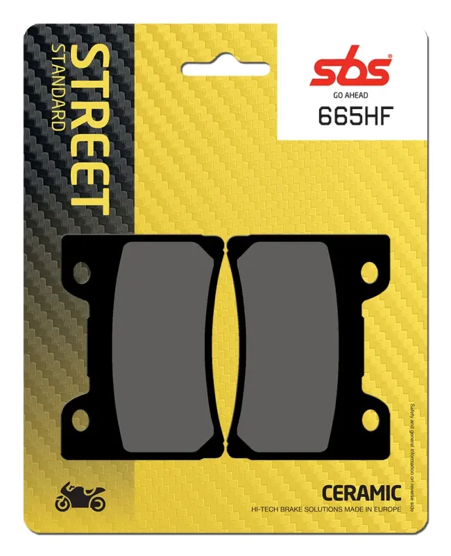 PASTILLA DE FRENO SBS P665-HF