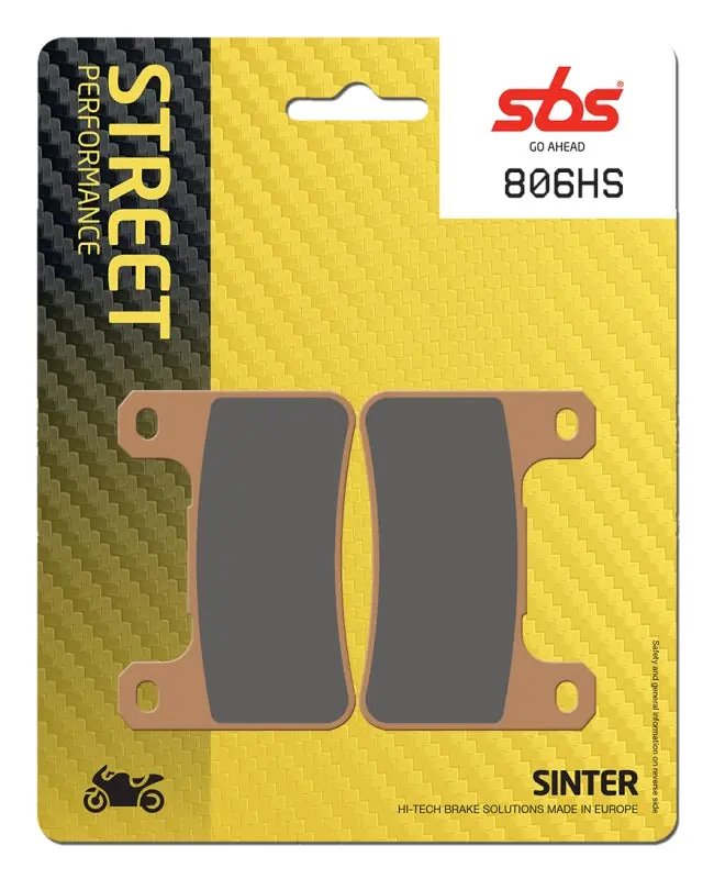 PASTILLA DE FRENO SBS P806-HS