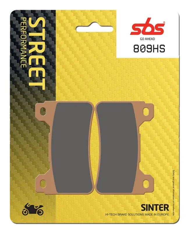 PASTILLA DE FRENO SBS P809-HS