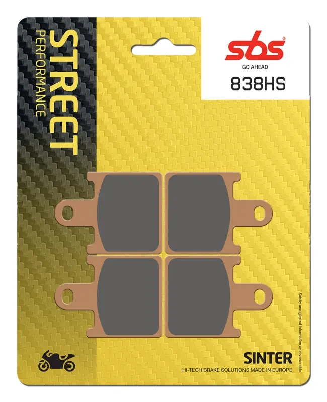 PASTILLA DE FRENO SBS P838-HS