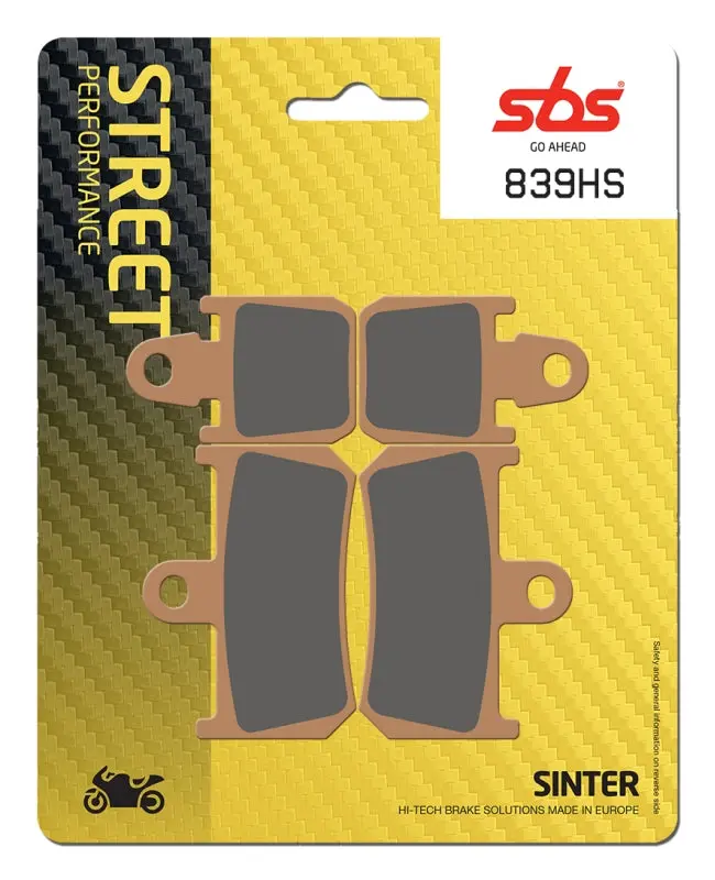 PASTILLA DE FRENO SBS P839-HS