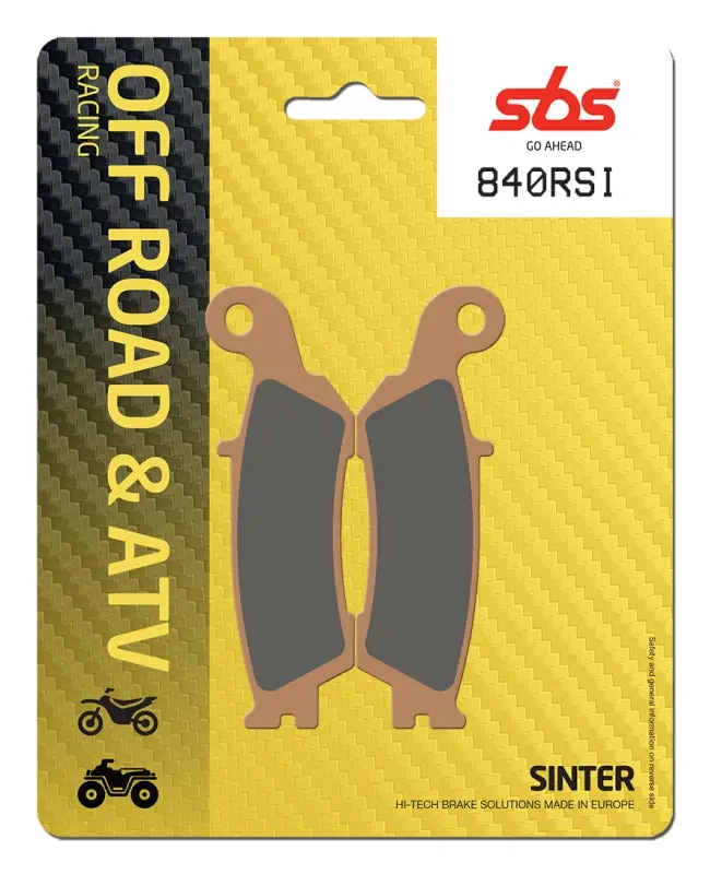 PASTILLA DE FRENO SBS P840-RSI