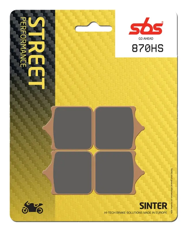 PASTILLA DE FRENO SBS P870-HS