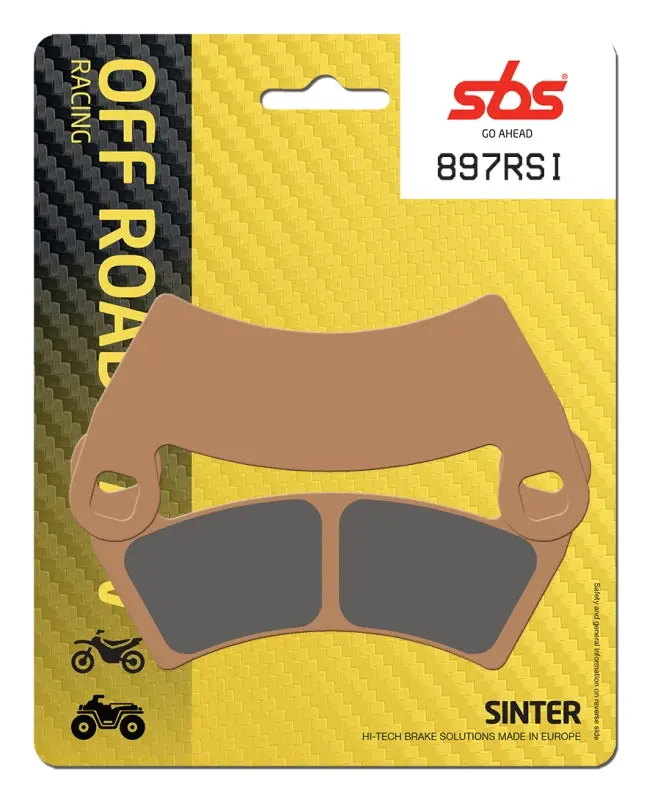 PASTILLA DE FRENO SBS P897-RSI
