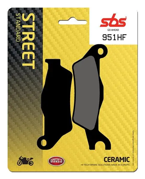PASTILLA DE FRENO SBS P951-HF