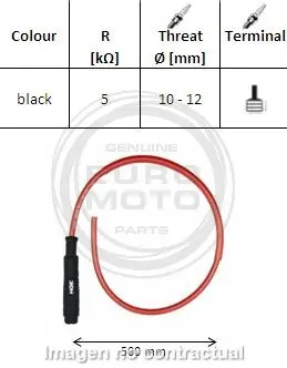 PIPA DE BUJÍA NGK SD05FMC