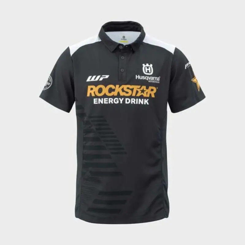 Polo Replica Team Rockstar Husqvarna .