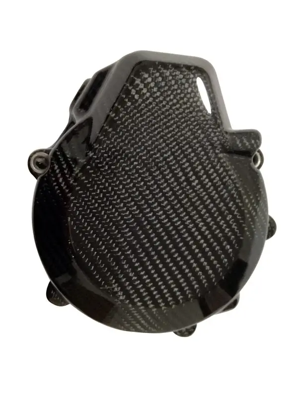 Protector Tapa Motor de Carbono FE 250 , 350 2017-2023 .