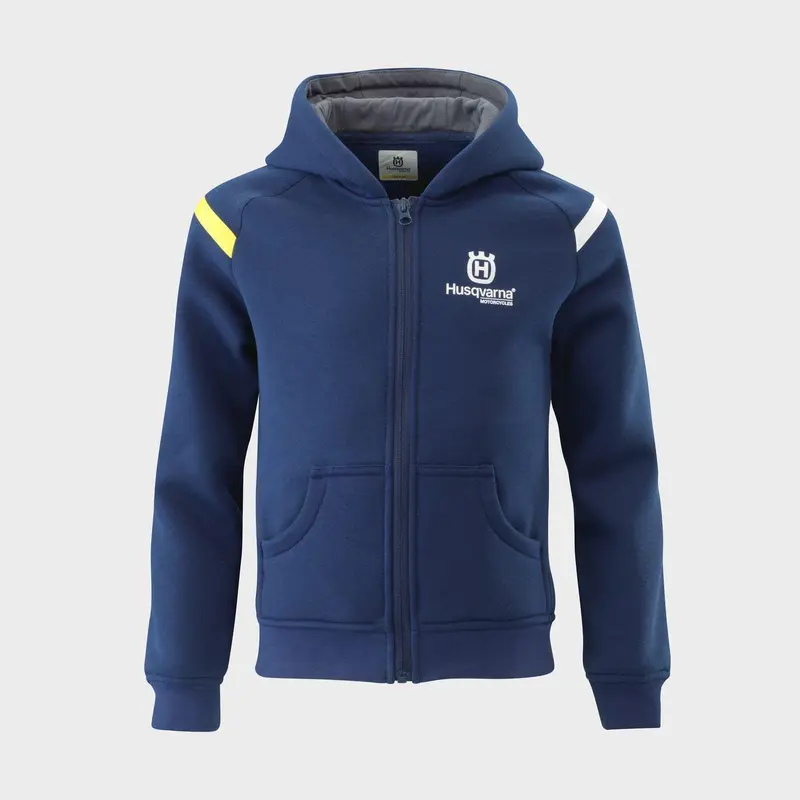 Sudadera Niño con Cremallera Replica Team Husqvarna .