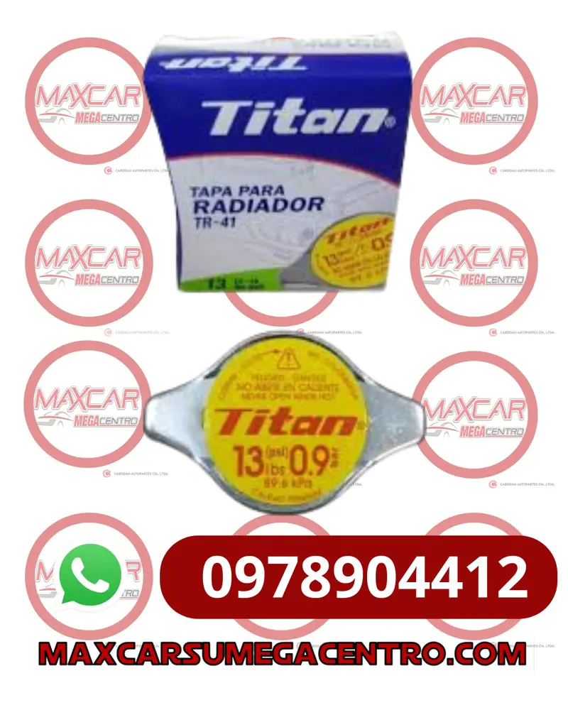 TAP.TR41 TAPA RADIADOR TITAN 13LBS ESP