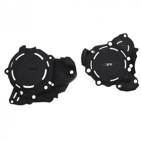 Tapas Protectoras de Motor Negras TE 250 , 300 2024 - Actual Acerbis .