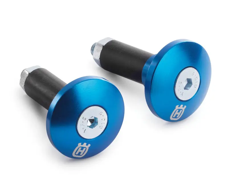Topes de Manillar Azules Husqvarna
